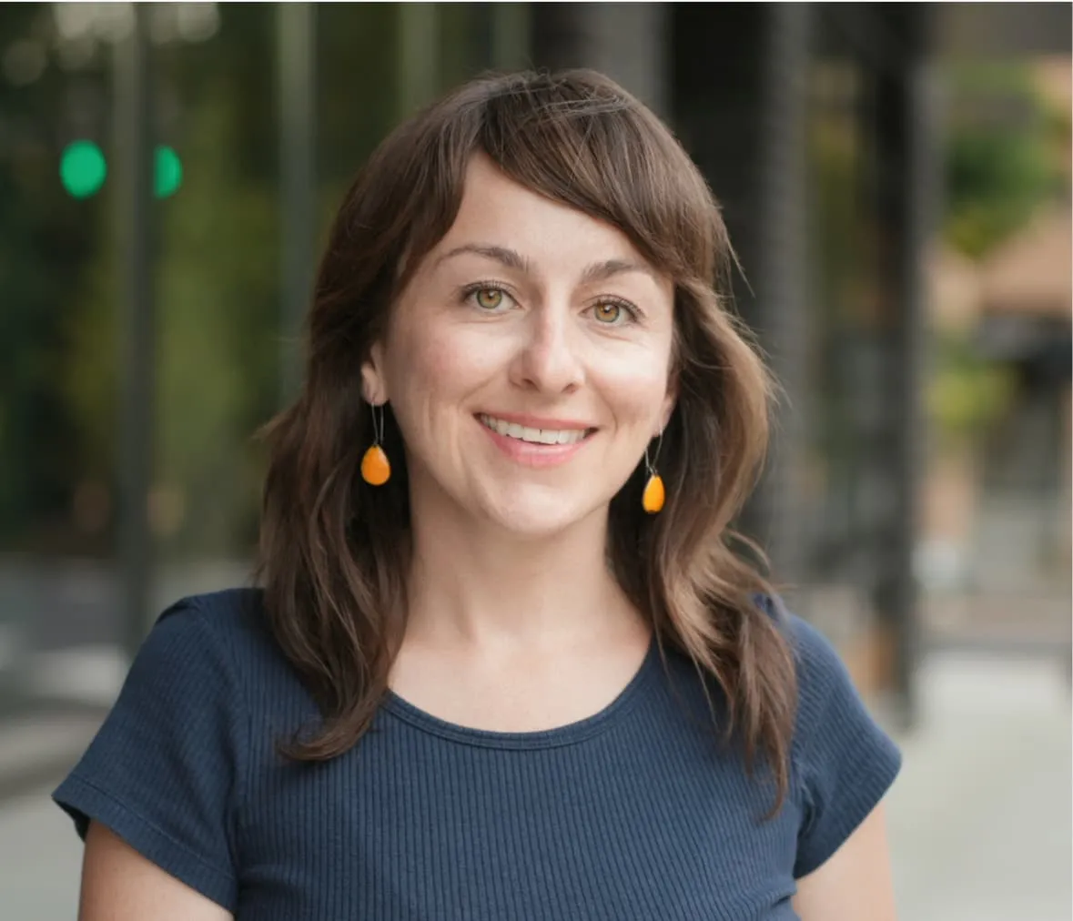 Portrait of Heather Zortman, pediatric Speech-Language Pathologist.